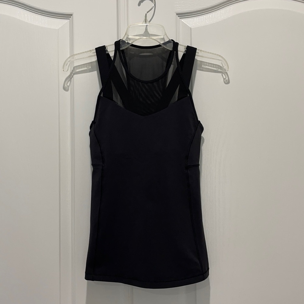 Lululemon Black Tank - Size 4